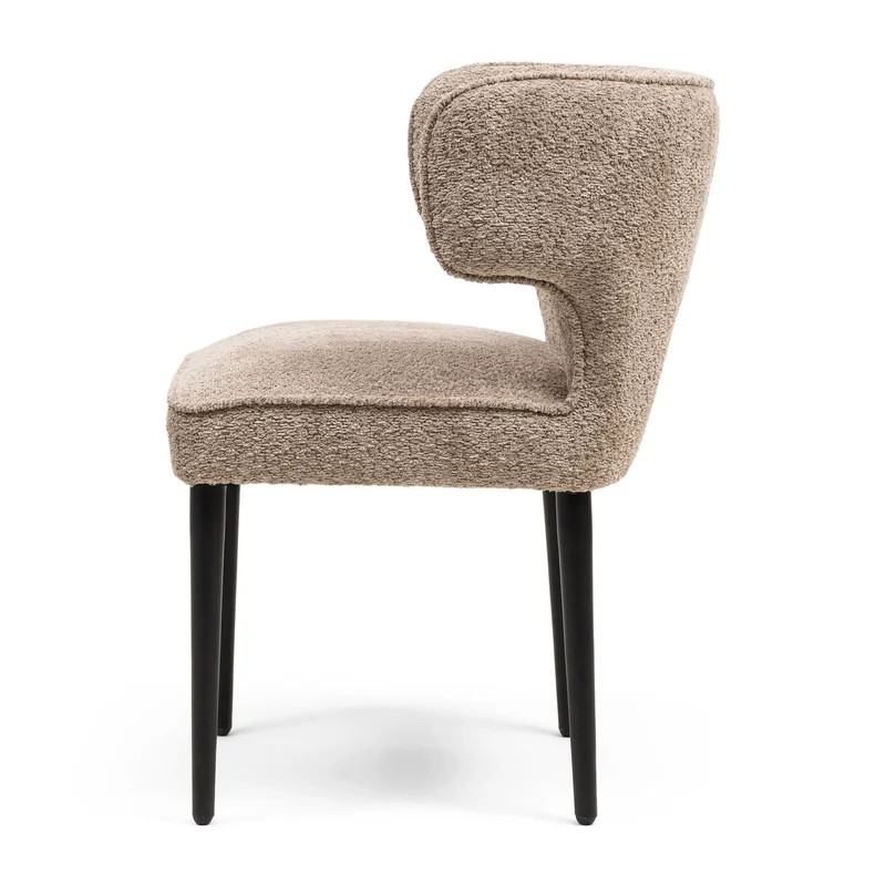 Stuhl Antibes DAC Metal Leg Soft Walnuss
