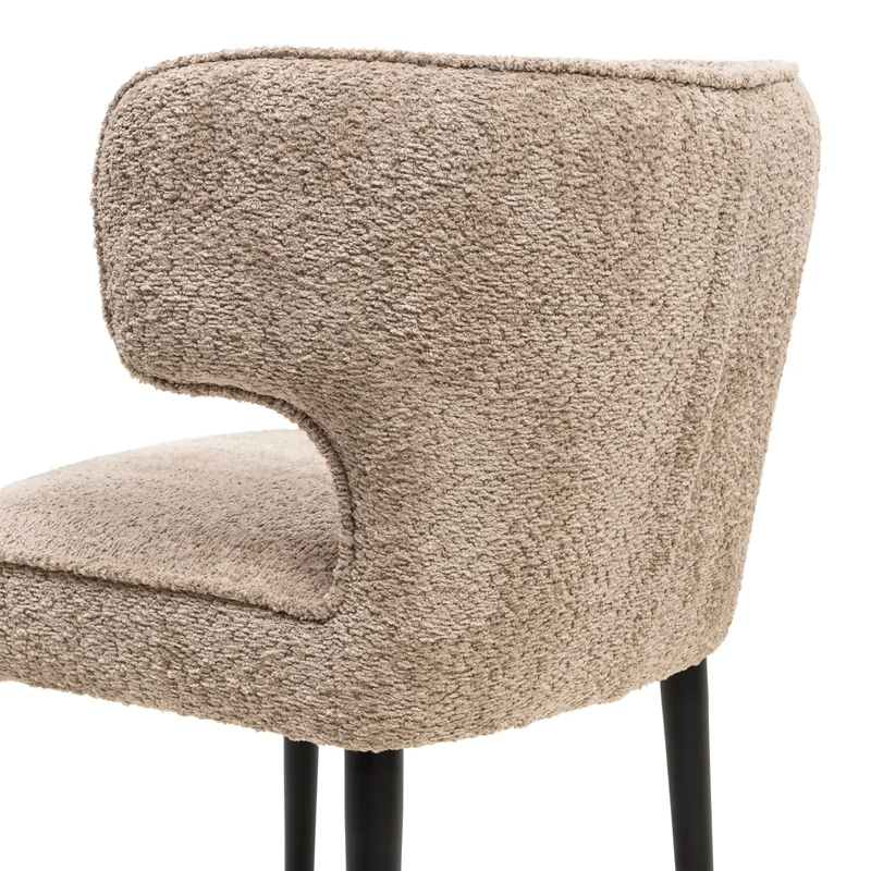 Stuhl Antibes DAC Metal Leg Soft Walnuss