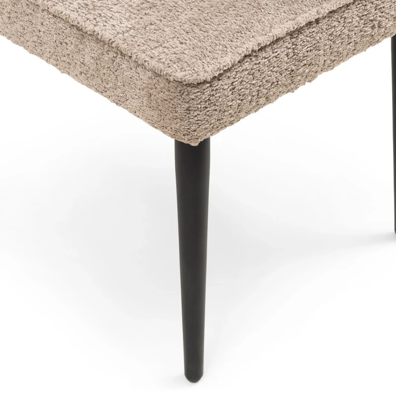 Stuhl Antibes DAC Metal Leg Soft Walnuss