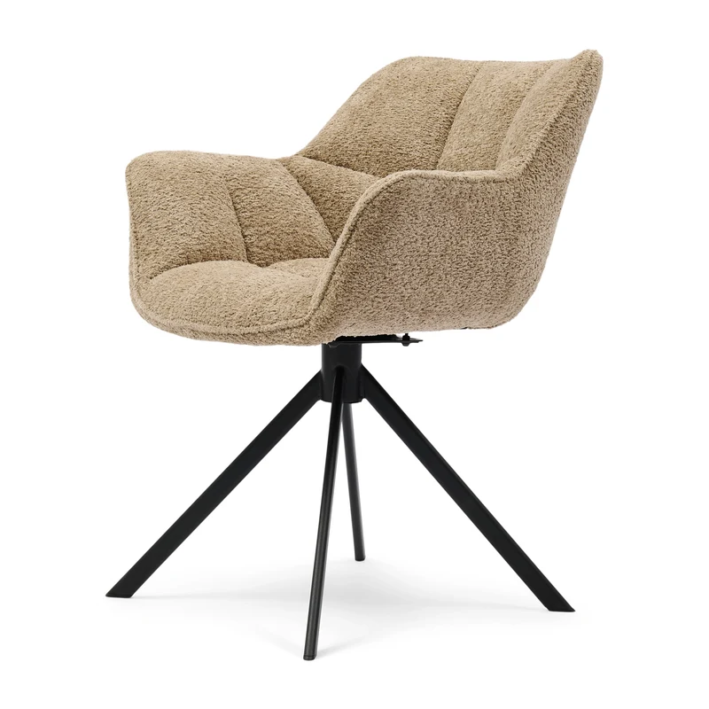 Stuhl Carnaby DAC Turn Leg Soft Walnut