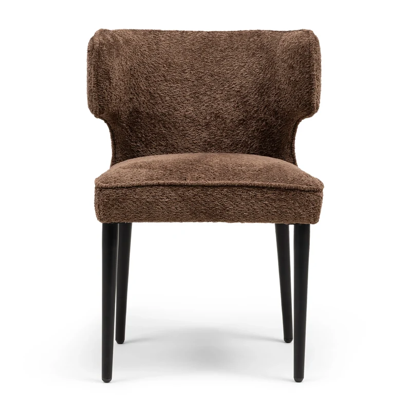 Stuhl Antibes DAC Metal Leg Umber Brown