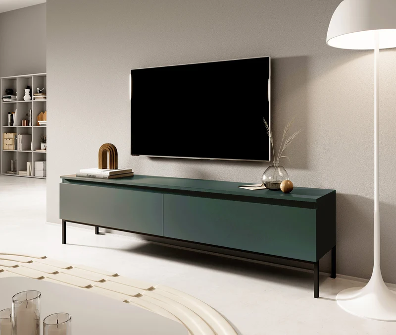 TV-Schrank Bemmi 175 cm Dunkelgrün