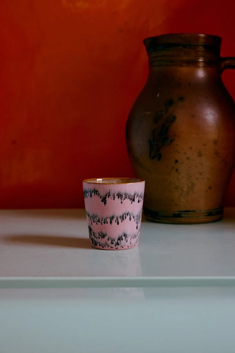 70´s Ceramics: Tasse Pop Art, Set von 4, 230ml