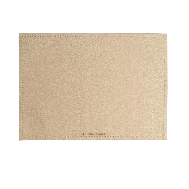 Tischset aus Leder