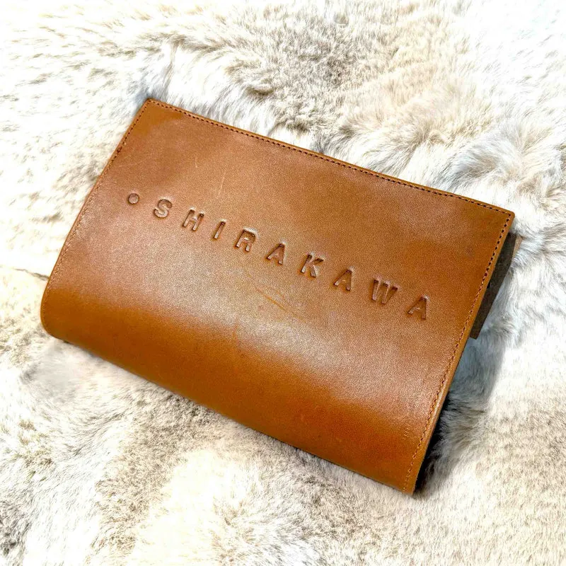 Shirakawa Lederetui / Make up Bag