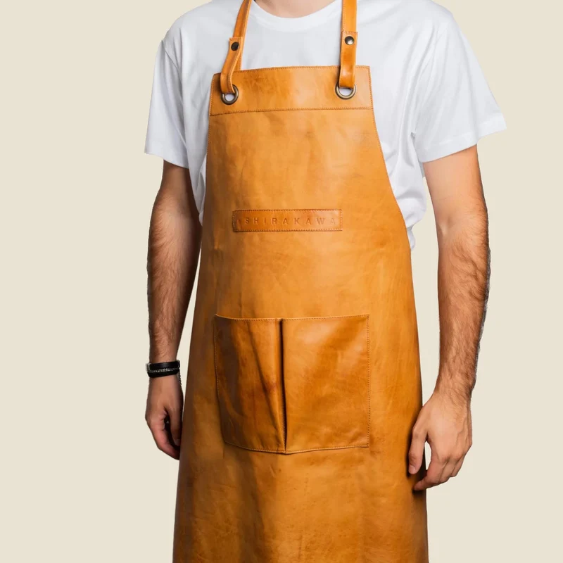 Grill Outdoor Schürze aus Leder