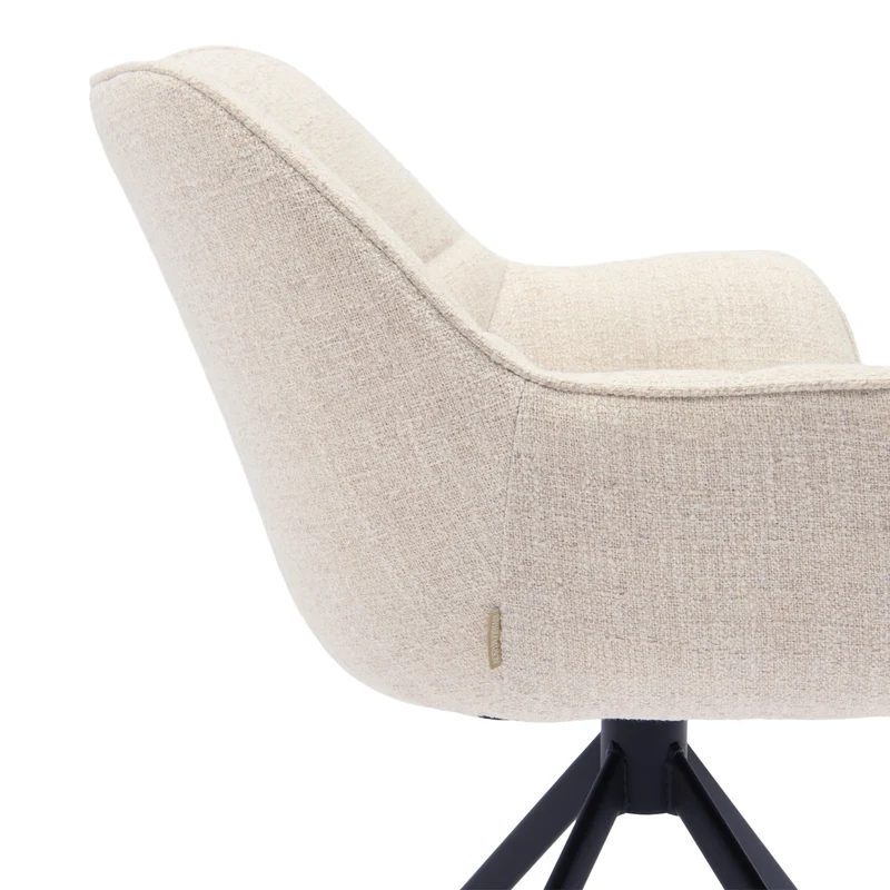Stuhl Carnaby DAC Turn Leg IvoryWhite