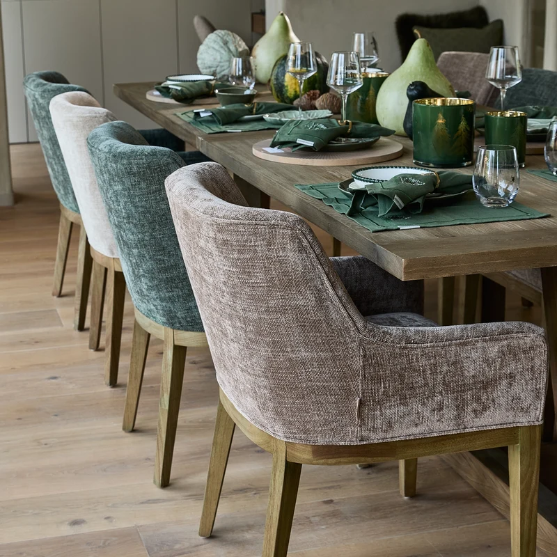 Riviera Maison Esszimmerstuhl Whistler – Armlehnenstuhl DAC Italian Olive