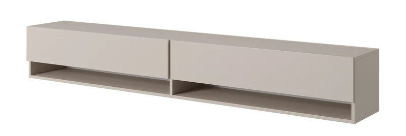 TV-Schrank Mirrgo 200 cm Grau-Beige