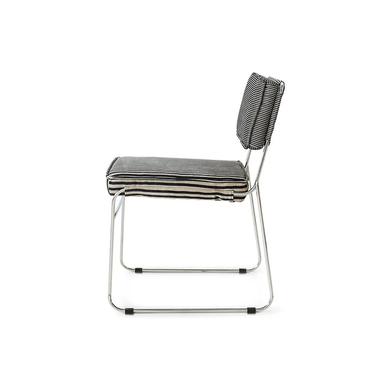 Endless dining chair: stripe, monochrome