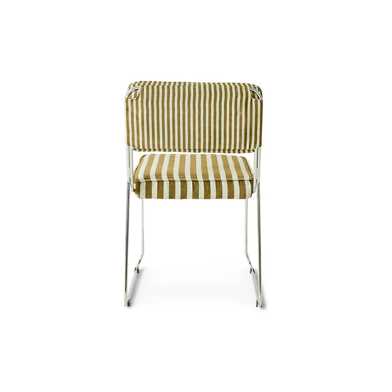 Endless dining chair: stripe, sunflower