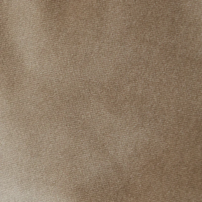 Endless dining chair: velvet, dirty chai