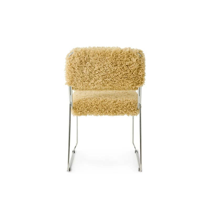 Endless dining chair: poodle, golden