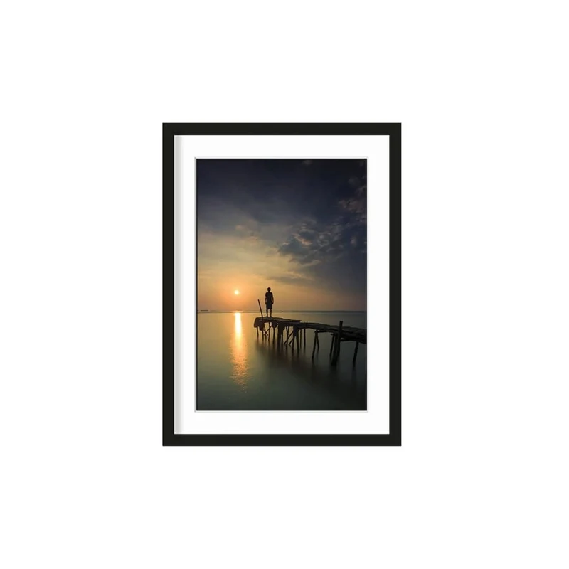 Poster Good Morning Cirebon, ink. Rahmen