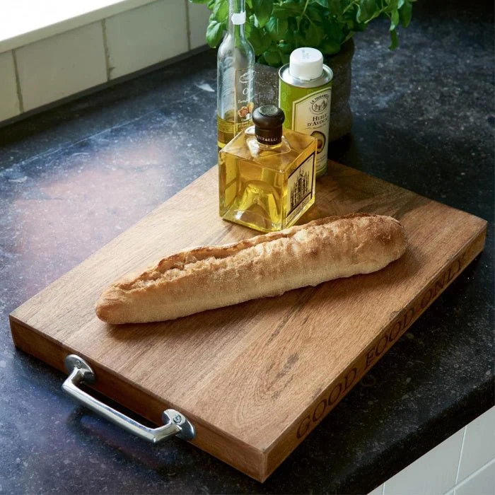 Holzbrett Cooking with love