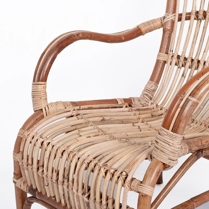 Rattan Sessel SUMATRA Natural ca. 66x88x82cm (BxHxT)