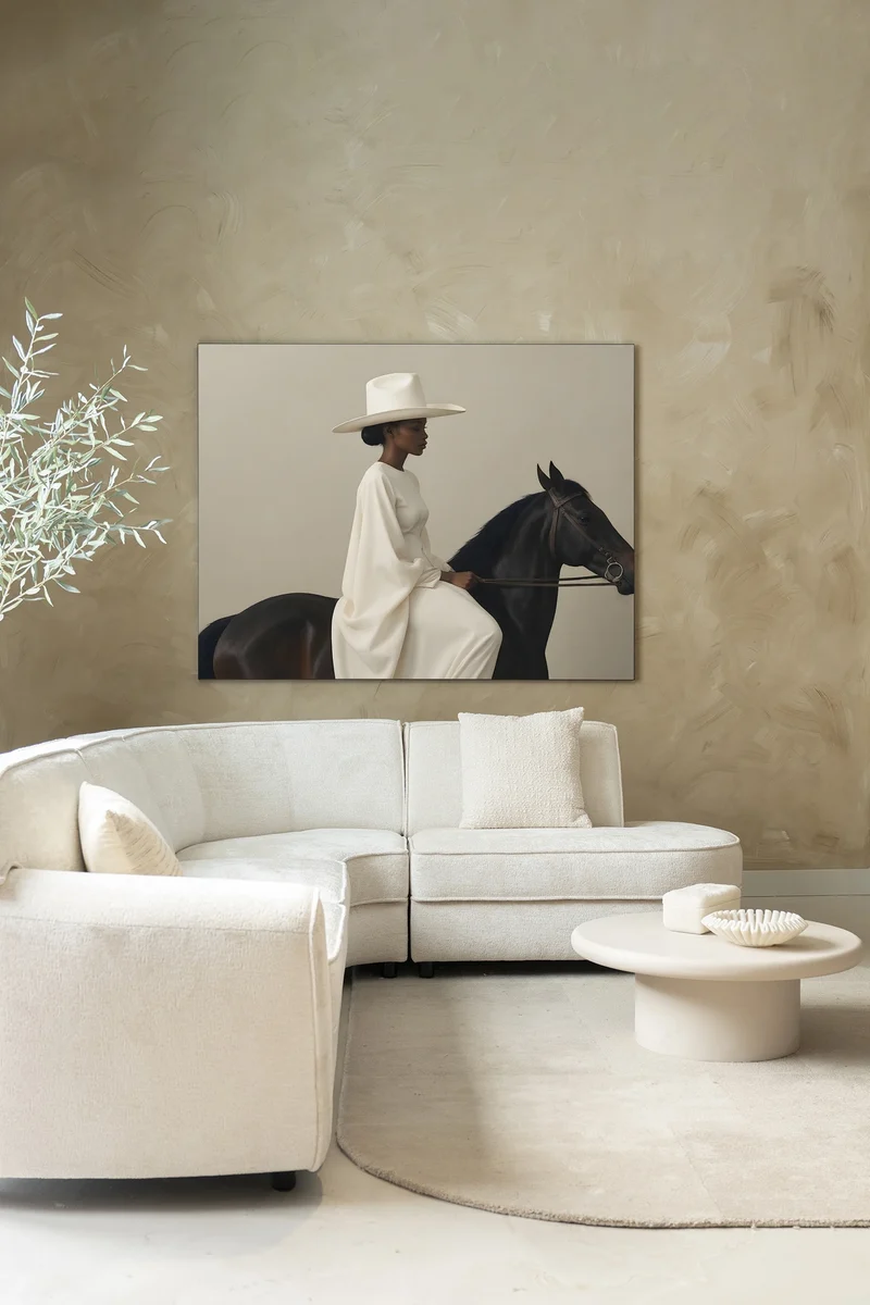 Wandbild Beige Rider