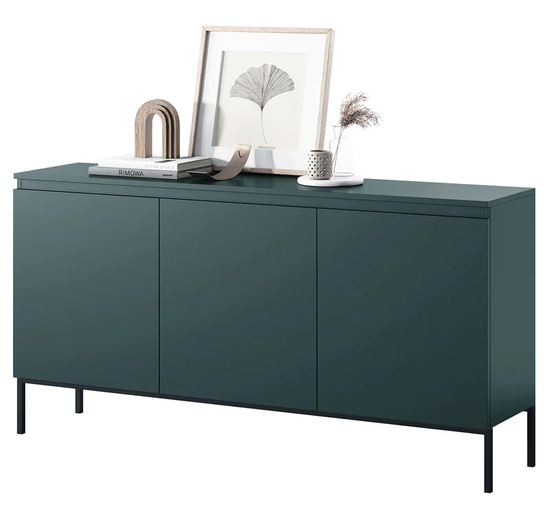 Drehtürenschrank Bemmi 150 cm Dunkelgrün