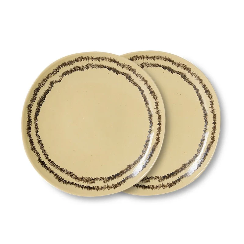 70's ceramics: Side Plate Vanilla