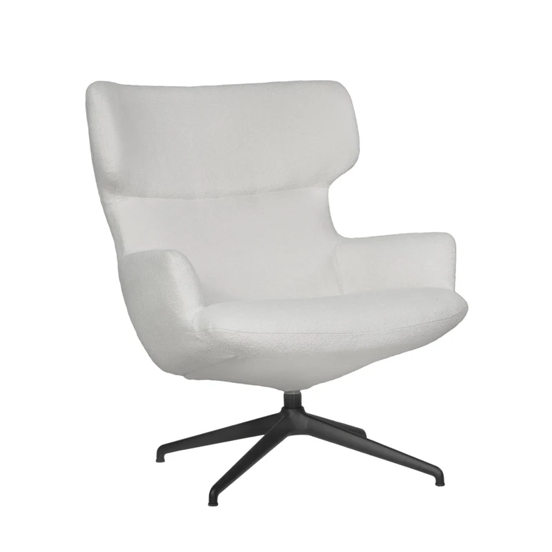 Nora - Sessel - Stoff Alpine | Gestell Donati Schwarz