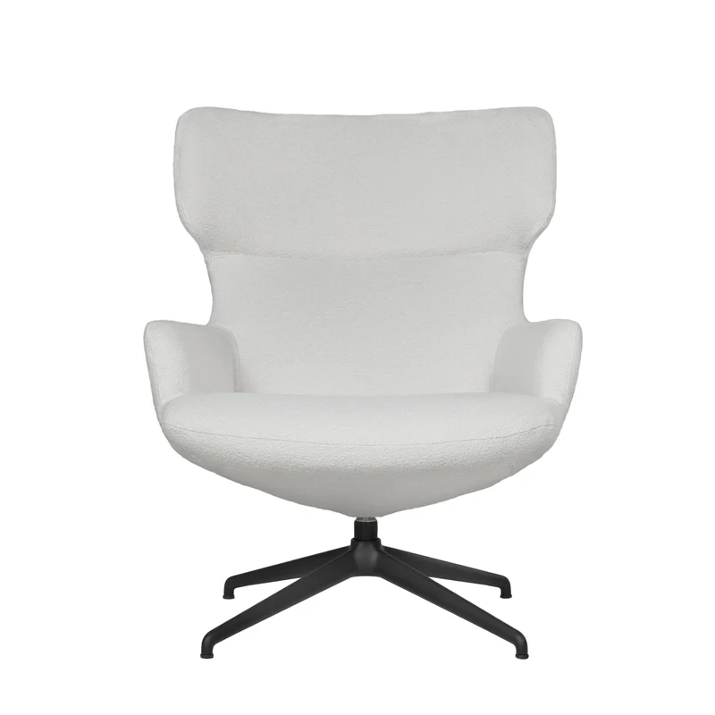 Nora - Sessel - Stoff Alpine | Gestell Donati Schwarz