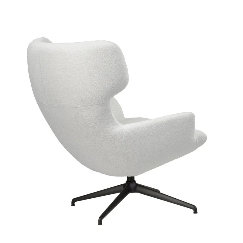 Nora - Sessel - Stoff Alpine | Gestell Donati Schwarz