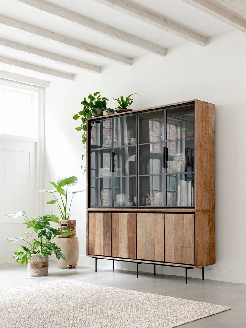 Metropole Vitrinenschrank large
