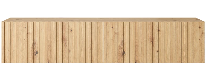 TV-Schrank Telire 138,6 cm Artisan Eiche Lamellen