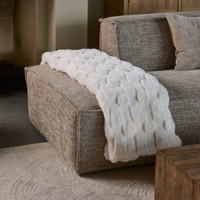 Romolo Faux Fur Throw 180x130cm