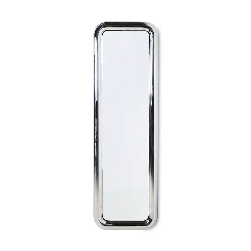 Chubby standing chrome mirror 170x53cm