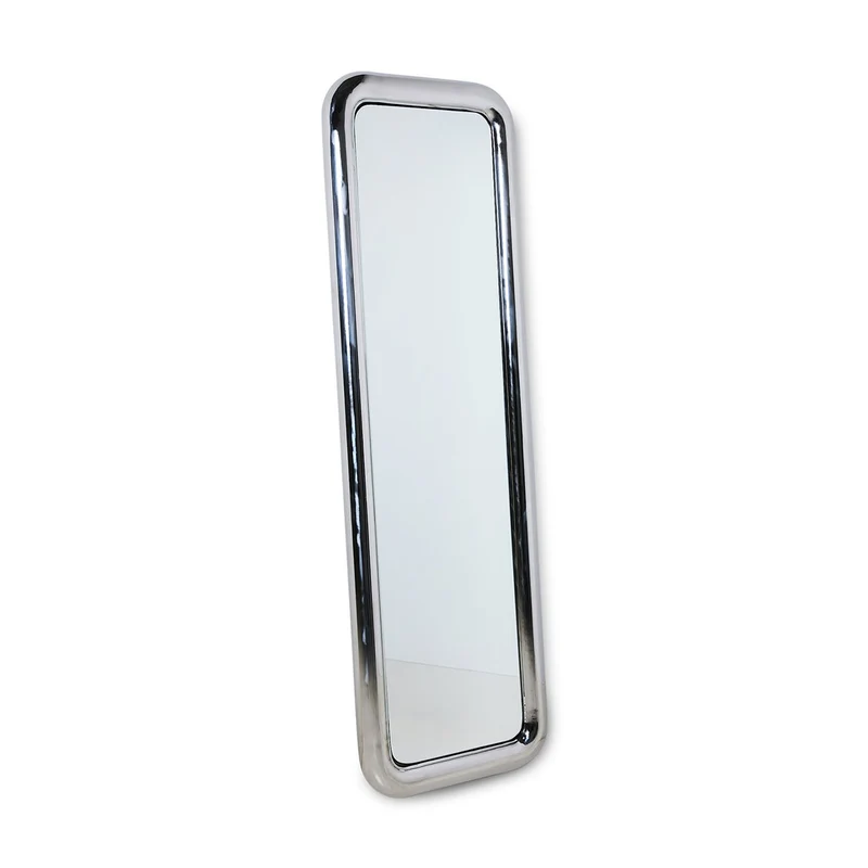 Chubby standing chrome mirror 170x53cm