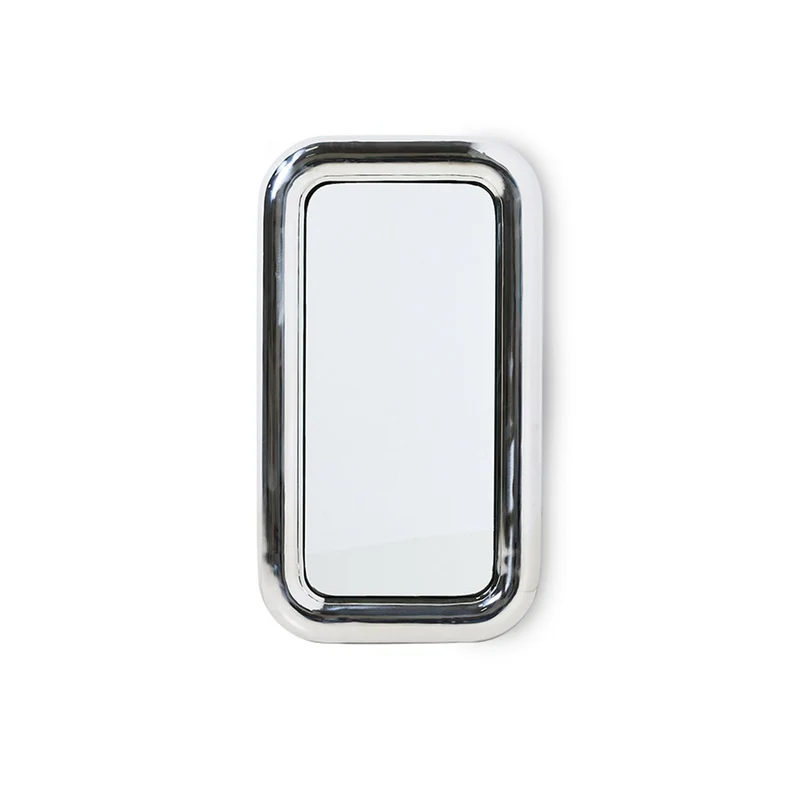 Chubby chrome mirror 80x45cm