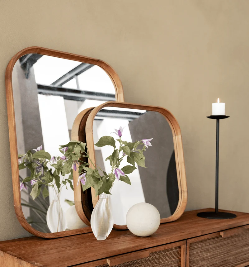 Spiegel Opral 60x60cm