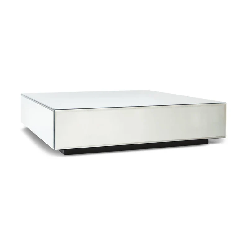 Mirror Block Coffee Table 90x90cm