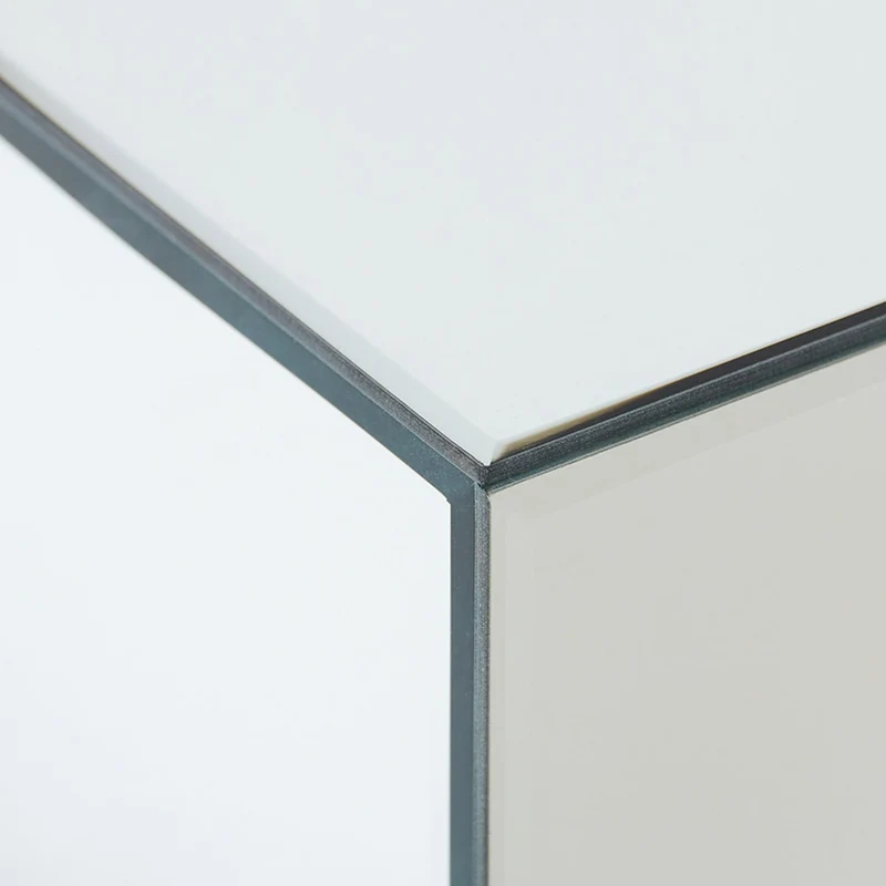 Mirror Block Coffee Table 90x90cm