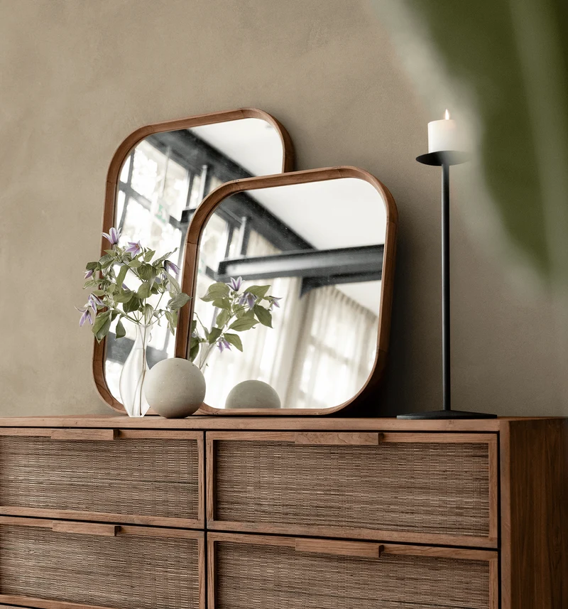Spiegel Opral 80x60cm