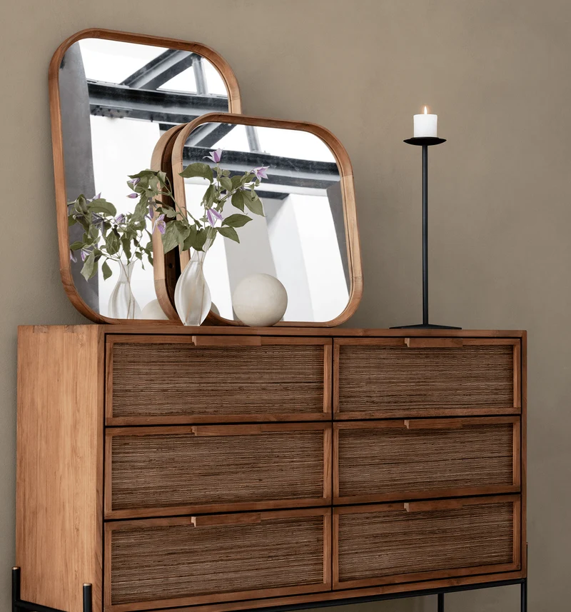 Spiegel Opral 80x60cm