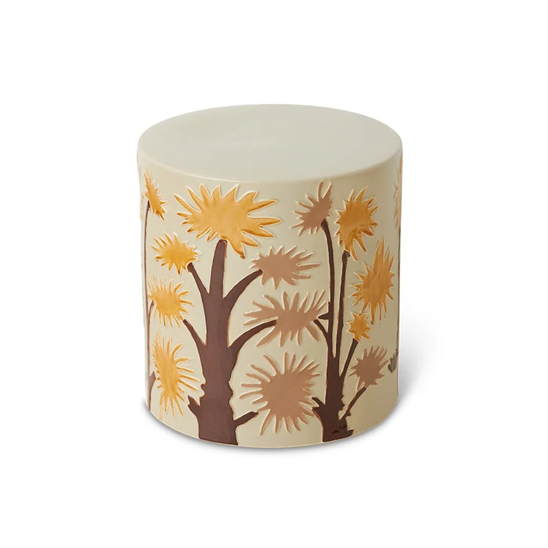 Earthenware Side Table Coastal