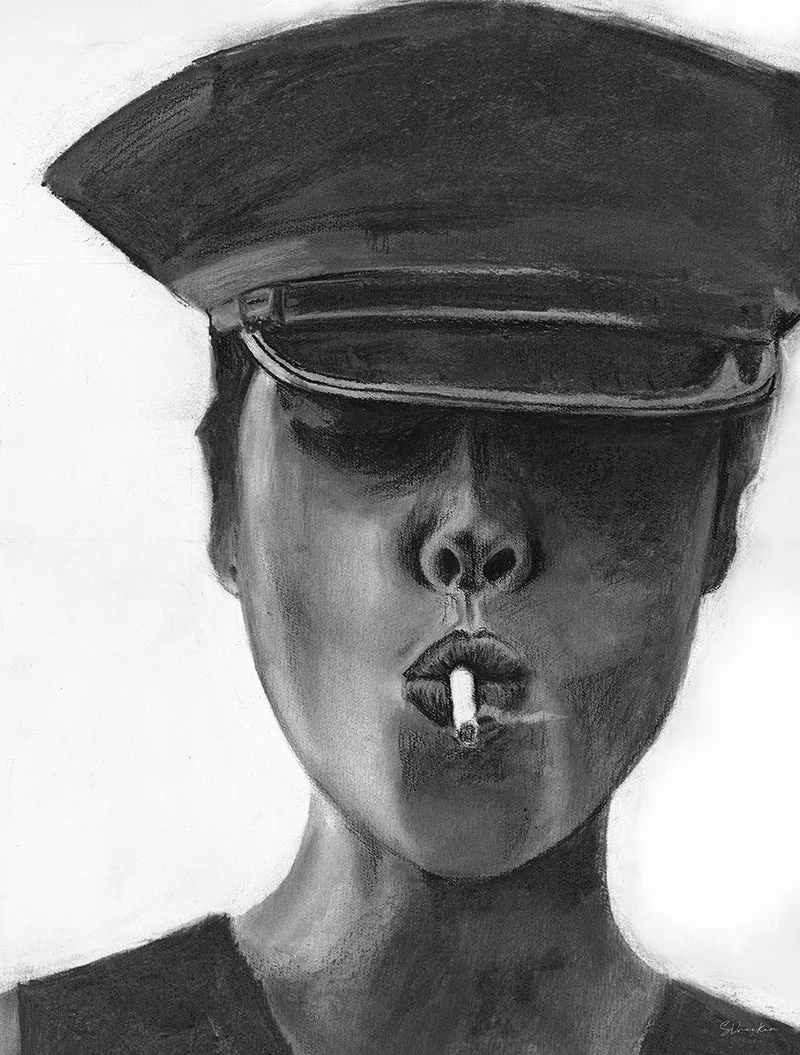 Wandbild Smokes