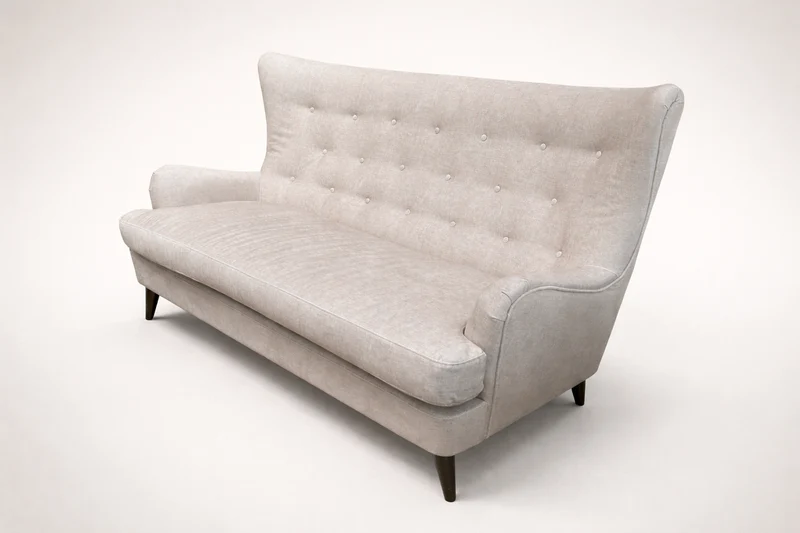 Molly Sofa - Stoff Light Beige