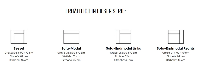 Sofa Isola