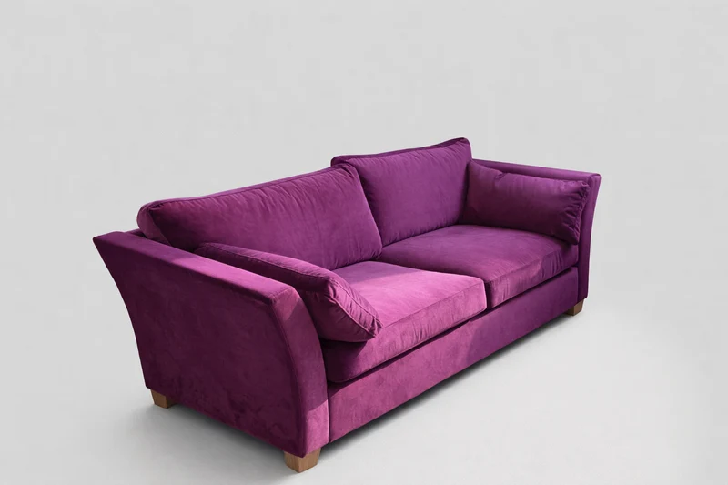 Sofa Jette - Stoff Samt Pink | Outlet