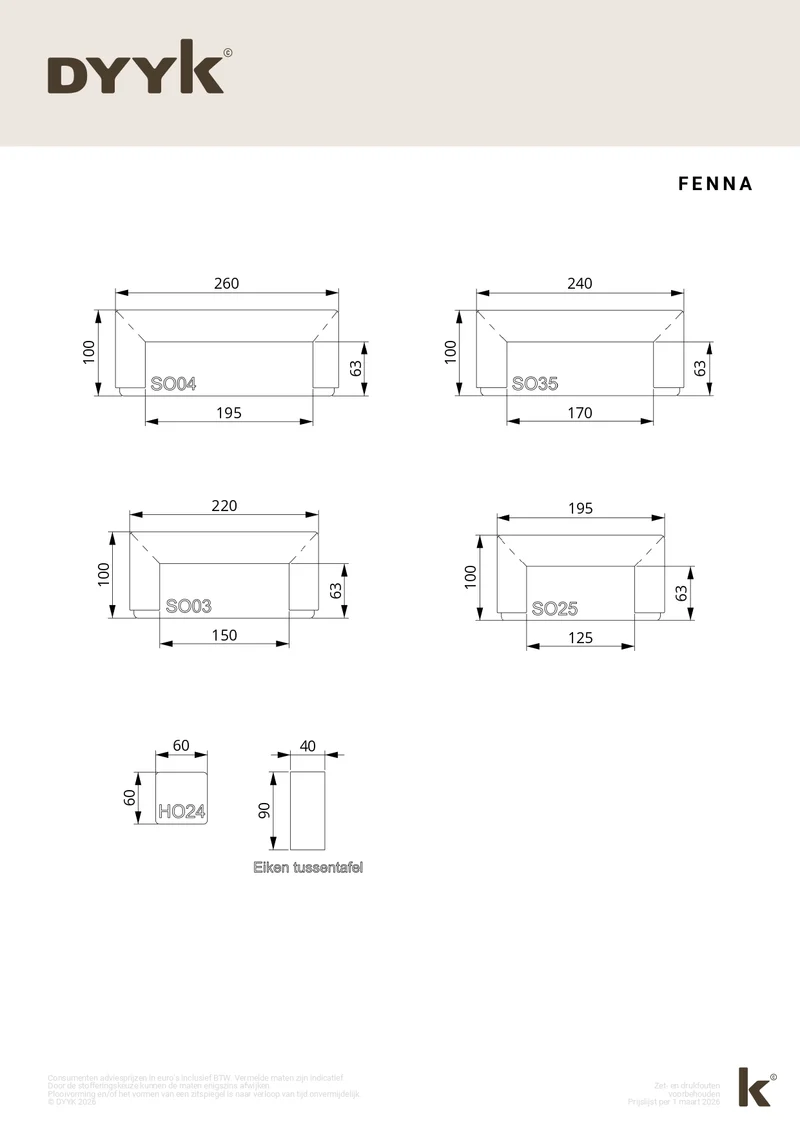 Sofa Fenna