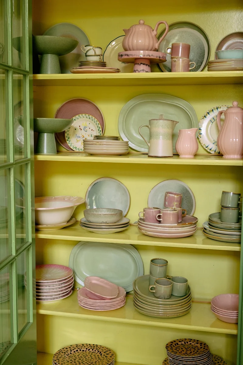 70's Ceramics: Schale auf Fuß, Bubble