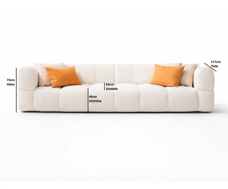 Prestige Modulsofa - Stoff Adore Petrol