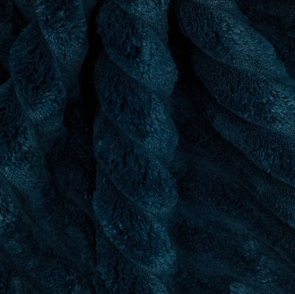 Moon Modulsofa - Mit Chaiselongue - Stoff Mega Indigo