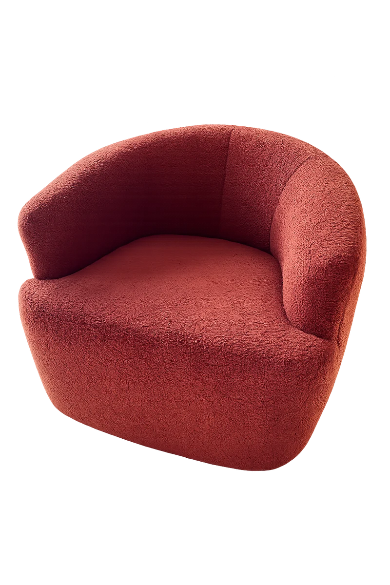 Tranquil Sessel drehbar - Stoff Oreo Orange | Outlet