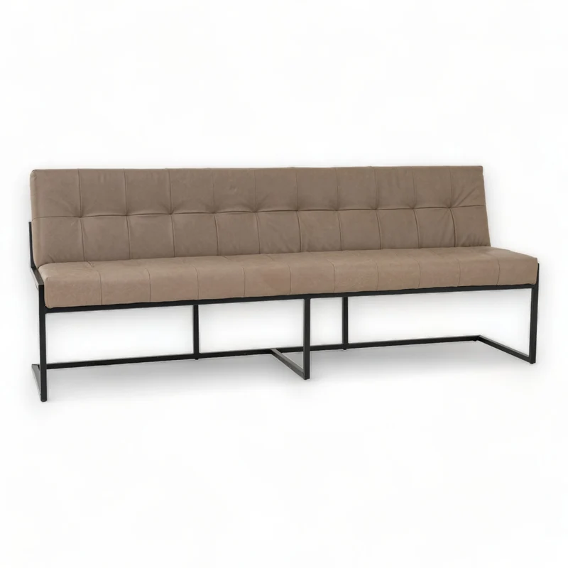 Olli Bank - Leder Dallas Taupe | Outlet