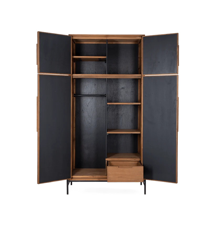 Coco Kleiderschrank- 4 Türen
