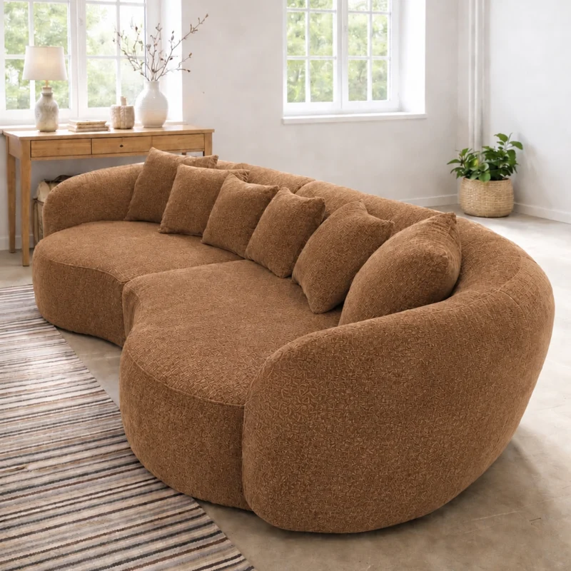 Bue Modulsofa - Stoff Perfect Harmony Gold